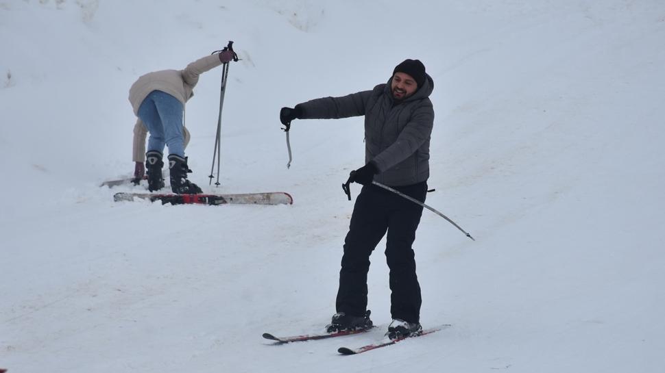 Zigana Kayak Merkezi'nde ziyaret�i yo�unlu�u