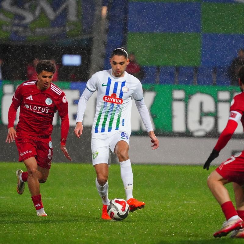 Rizespor kupada 2. Lig ekibiyle yeni�emedi