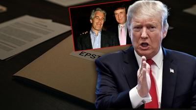 Kirli a� t�m d�nyay� sarst�! Trump'tan Epstein ��k���: Ben gitmedim, demokratlar gitti