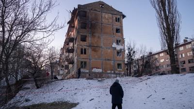 Rusya'dan Ukrayna'n�n askeri sanayi ve enerji tesislerine sald�r�