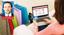 E-ticaret hacmi 5 trilyon TL'yi a�t�