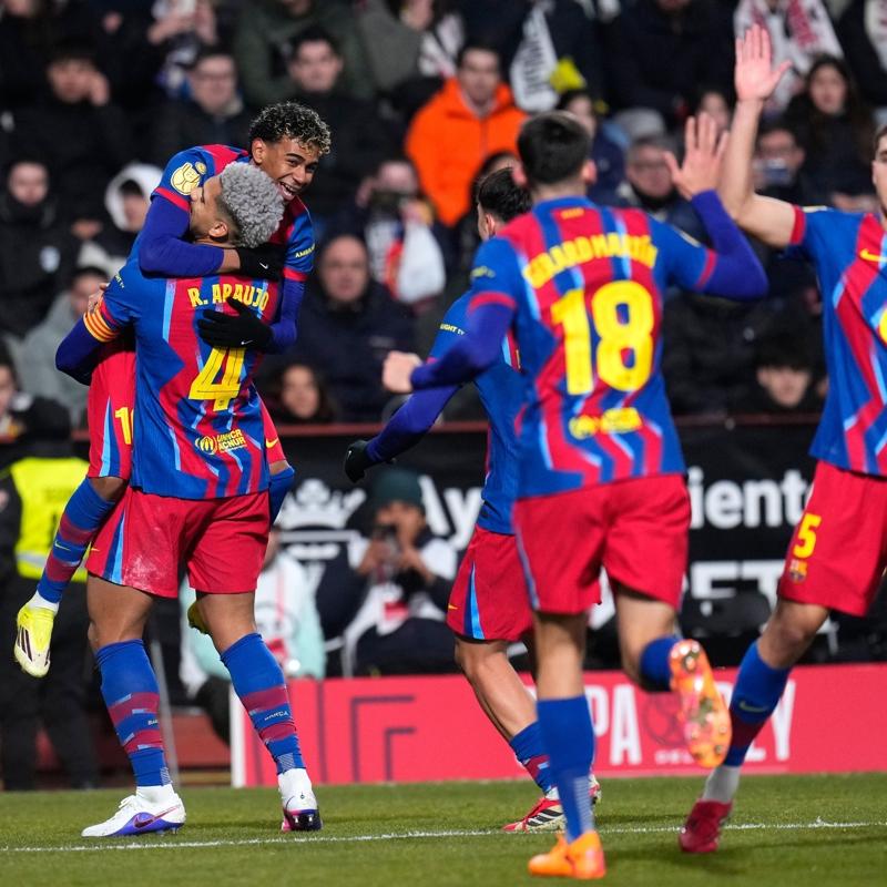 Barcelona kupada 2 golle turlad�