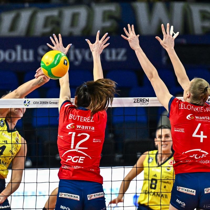 Fenerbah�e Medicana, PGE Budowlani'ye set vermedi