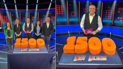 �Ben Bilirim� 1.500'�nc� b�l�m�yle ekran yolculu�unda rekor tazeledi
