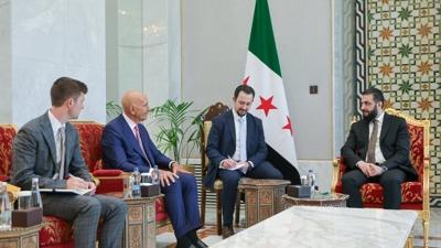 Suriye Cumhurba�kan� �ara, ABD temsilcisi Barrack ile g�r��t�