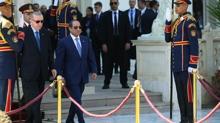 Ba�kan Erdo�an Kahire'de