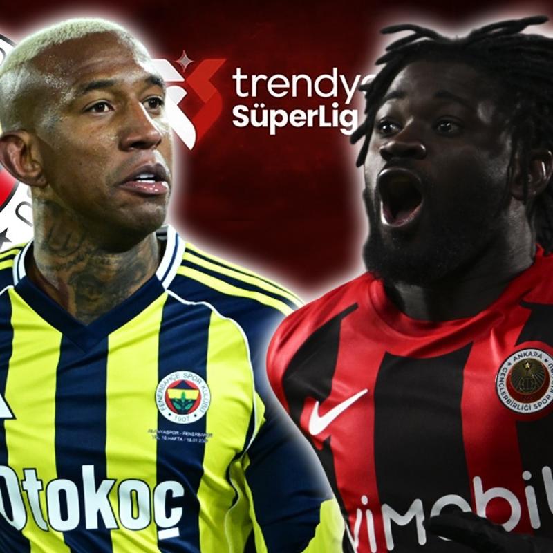 Fenerbah�e-Gen�lerbirli�i ma�� saat ka�ta, hangi kanalda? Trendyol S�per Lig FB ma�� ne zaman?