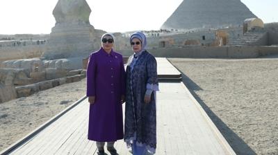 Emine Erdo�an'dan M�s�r ziyaretine ili�kin payla��m