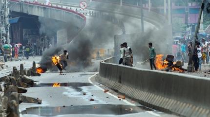 Banglade� protestolar�nda yeni geli�me... 6 ki�iye idam cezas� verildi