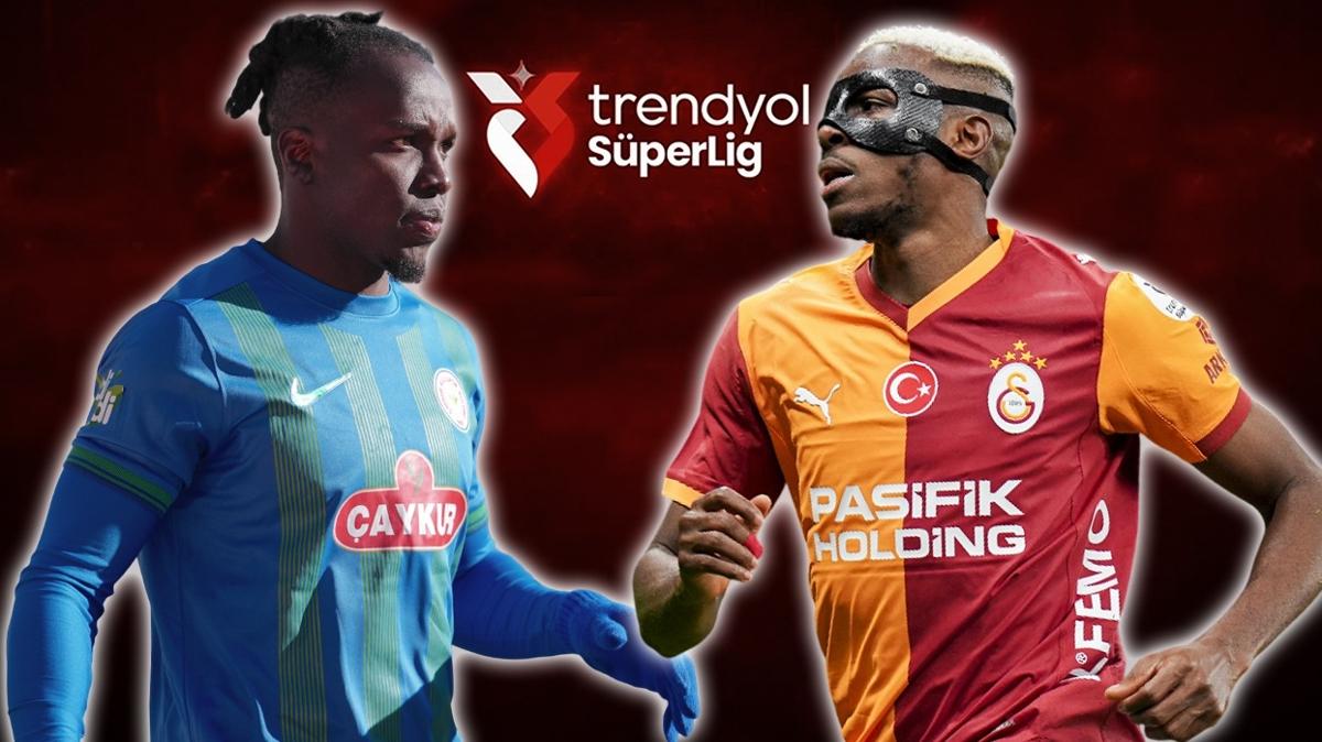 �aykur Rizespor-Galatasaray ma�� saat ka�ta �aykur Rizespor-Galatasaray ma�� hangi kanalda �aykur Rizespor Galatasaray S�per Lig foto�raflar� resimleri