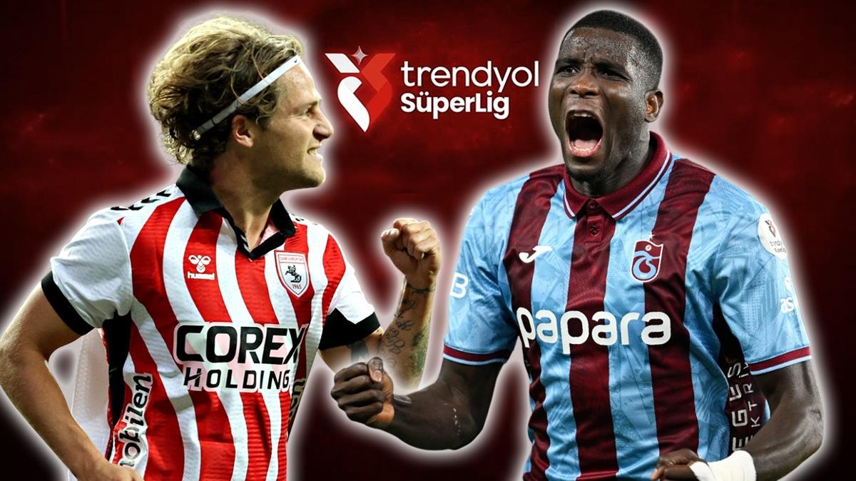 Samsunspor-Trabzonspor ma�� saat ka�ta Samsunspor-Trabzonspor ma�� hangi kanalda Samsunspor Trabzonspor foto�raflar� resimleri