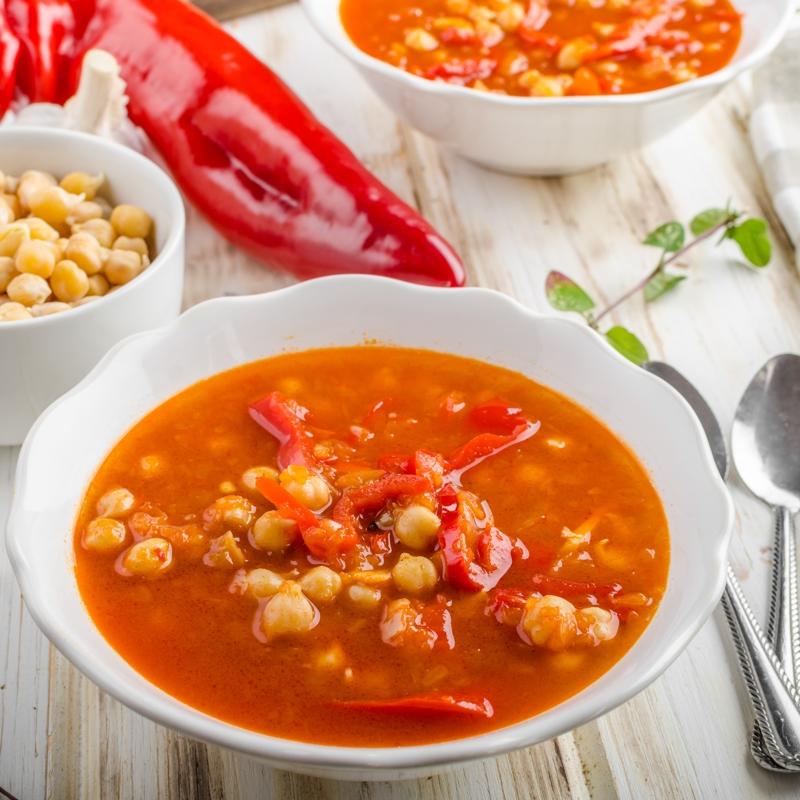 �orba ama tam doyuruyor: Nohut �orbas� tarifi, s�cac�k