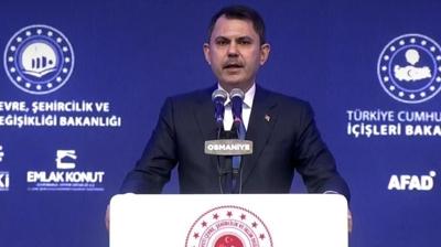 11 il küllerinden doğdu! Bakan Kurum: Tarih bu dayanışmayı şerefle yazacak
