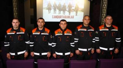Azerbaycanl� arama kurtarma ekiplerinin Kahramanmara�'taki m�cadelesi belgesel oldu