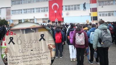 T�m T�rkiye tek y�rek... B�y�k ac� okullarda unutulmad�