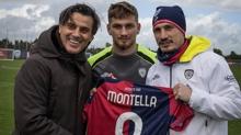 Vincenzo Montella, Semih K�l��soy'un ekibi Cagliari'yi ziyaret etti