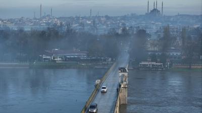 Meri� Nehri'nin debisi artmaya devam ediyor