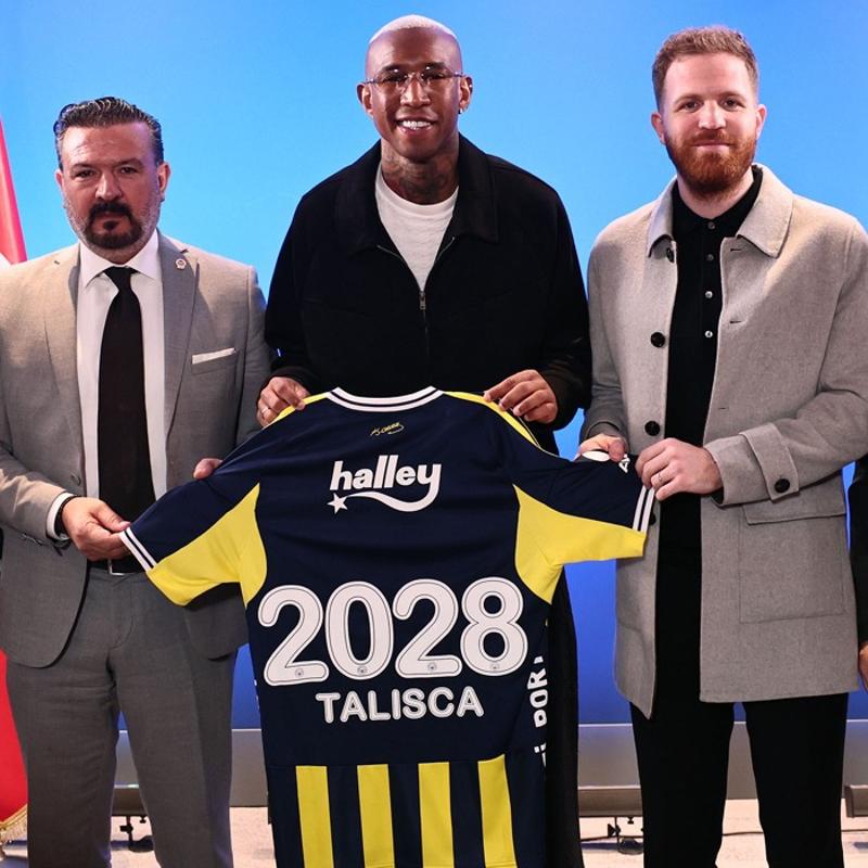 Anderson Talisca imzay� att�! 2 y�l daha Fenerbah�e'de