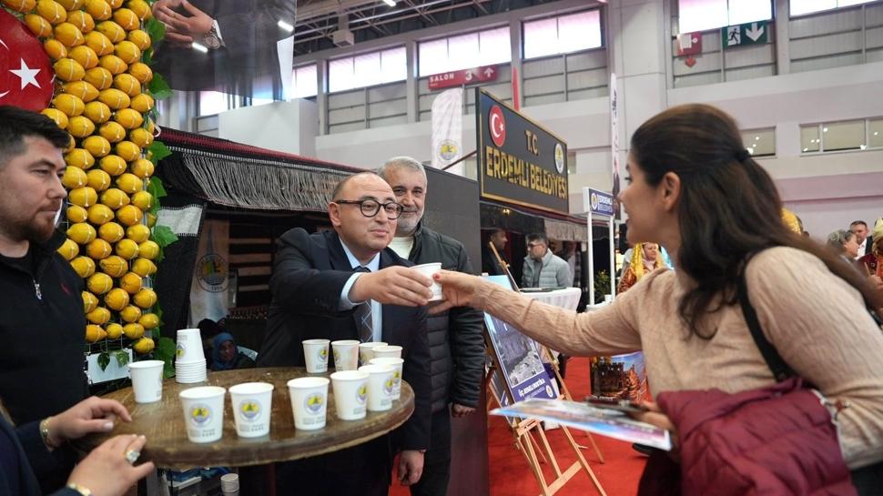 Erdemli EMITT Fuar�'nda ilgi oda�� oldu