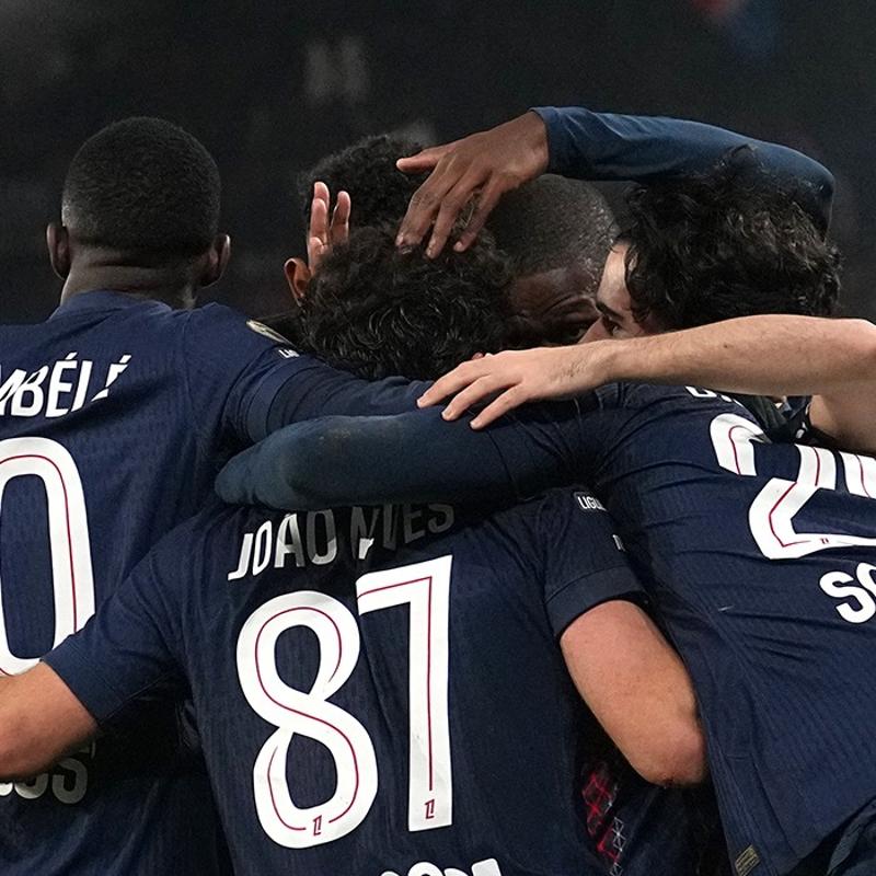 Paris Saint-Germain'den Marsilya a�lar�na 5 gol birden