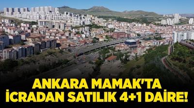 Ankara Mamak'ta icradan sat�l�k 4+1 daire!