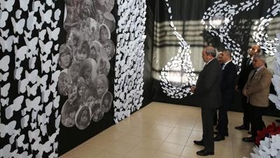 Sava�ta hayat�n� kaybeden �ocuklara a��t: Beyaz Kelebekler Cennete U�tu