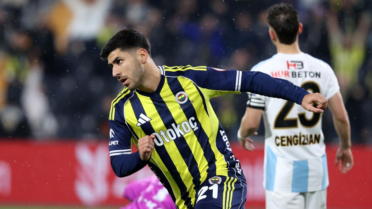 Fenerbah�e Marco Asensio skor katk�s� foto�raflar� resimleri