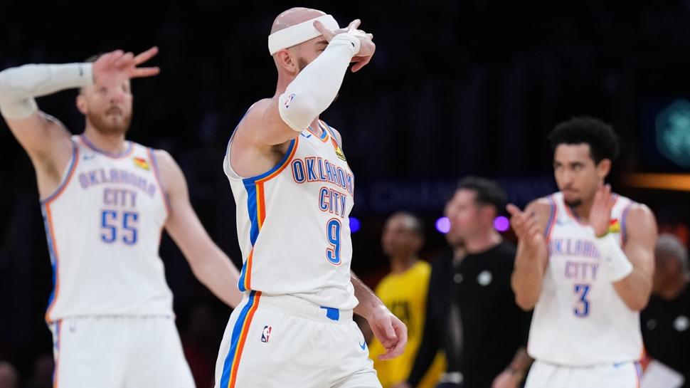 Oklahoma City Thunder deplasmanda Los Angeles Lakers'� yendi