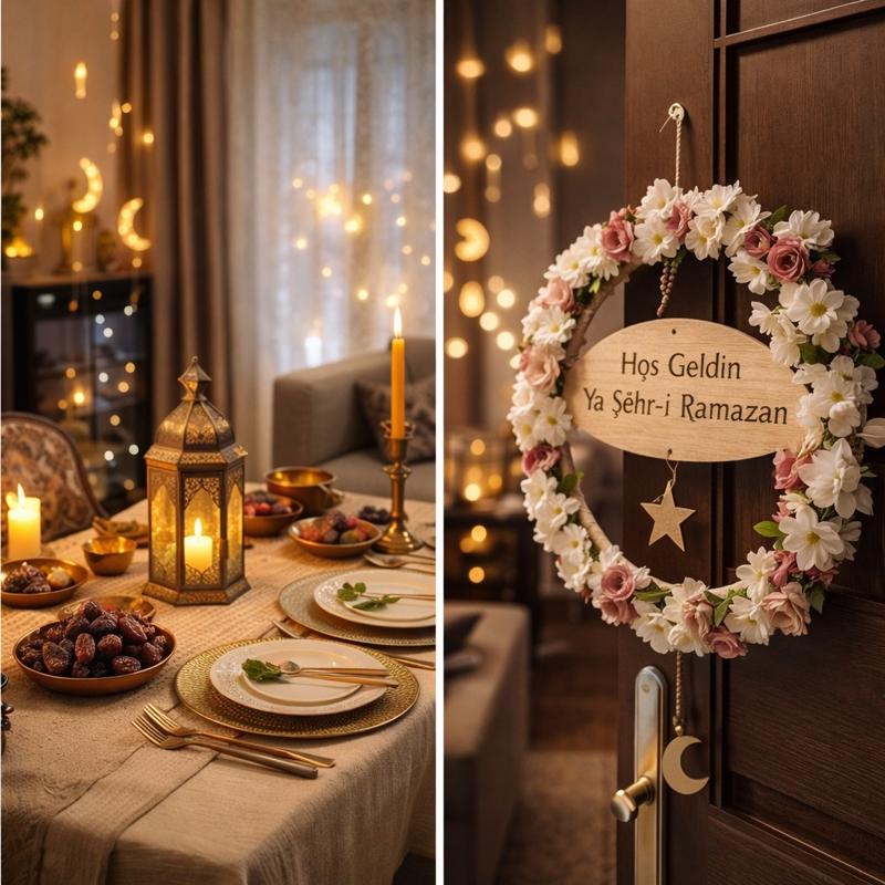 Ramazan haz�rl�klar� ba�lad�! Evi s�slemenin en kolay 3 y�ntemi