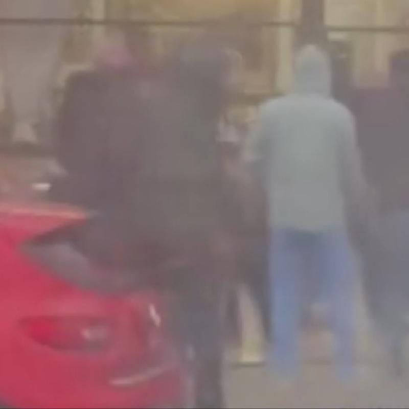 �ehir e�k�yalar� sahada... Tekme tokat b�yle d�vd�ler