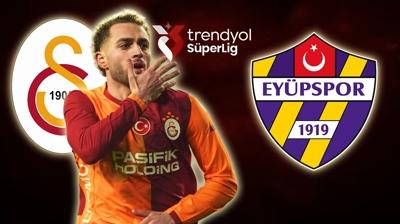 S�per Lig: Galatasaray-Ey�pspor ma�� saat ka�ta, hangi kanalda?