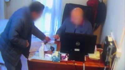 Hastanede r��vetin g�r�nt�s� ortaya ��kt�... Teknik takiple yakalanm��lar