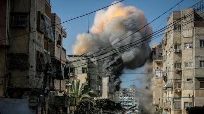 �srail'in Gazze'deki sald�r�lar�nda 5 Filistinli hayat�n� kaybetti