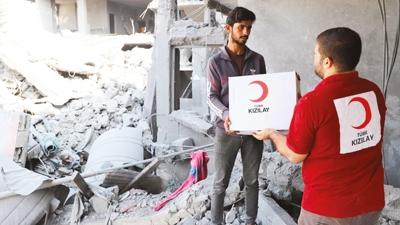 K�z�lay'dan Ramazan'da yard�m seferberli�i