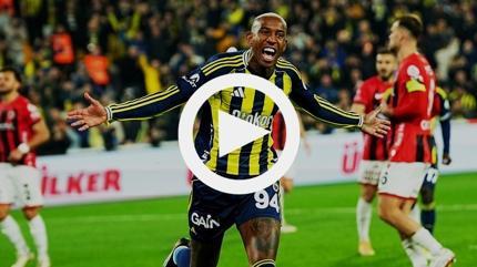 Fenerbah�e - Gen�lerbirli�i ma�� �zet izle! S�per Lig FB ma� �zeti