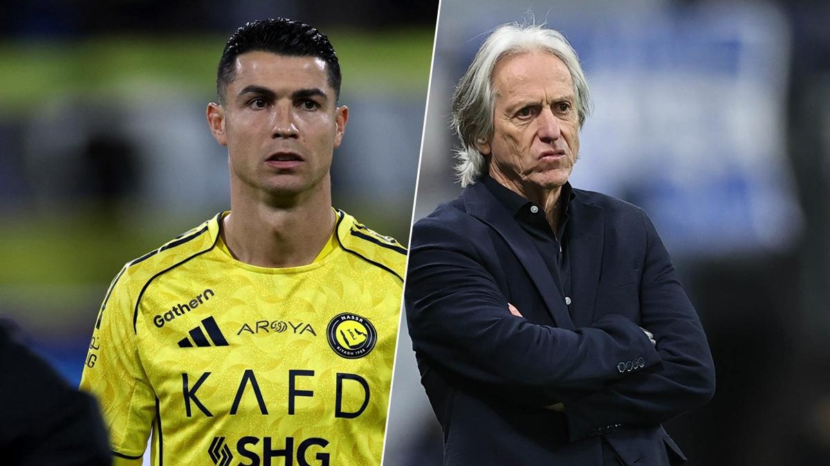 Cristiano Ronaldo  Jorge Jesus  Al Nassr foto�raflar� resimleri