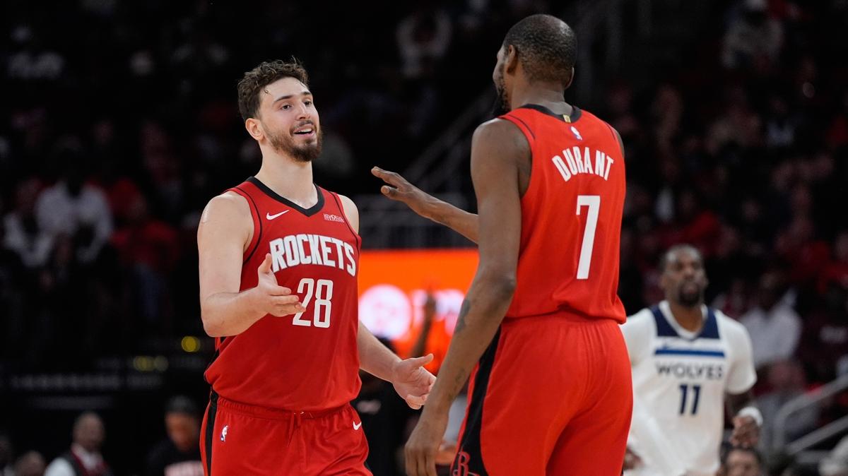 Alperen �eng�n NBA All-Star Houston Rockets foto�raflar� resimleri