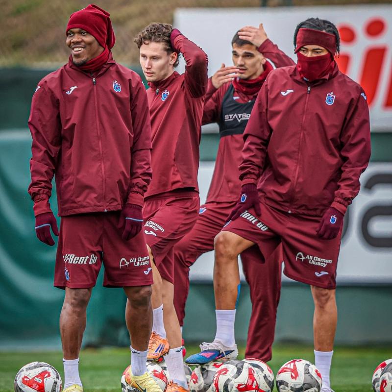 Trabzonspor'da Fenerbah�e mesaisi devam ediyor