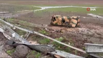 Gaziantep'te askeri ara� kazas�: 10 personel tedavi alt�nda