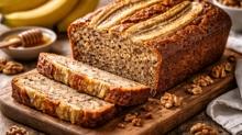Evdeki kararm�� muzlar� ��pe atmay�n! ��te enfes banana bread tarifi