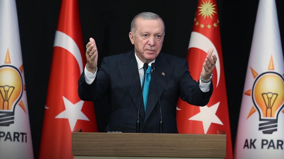 Ba�kan Erdo�an'dan TBMM'deki provokasyona tepki: CHP'nin fa�izan zihniyetine tan�k olduk