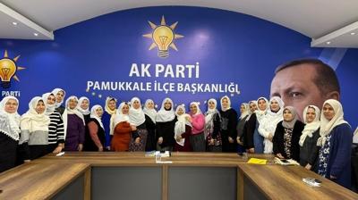 AK Partili kad�nlardan Ba�kan G�ne�'e �alvarl� destek