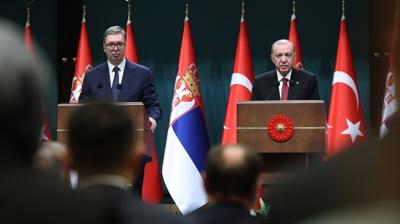 B�lgesel istikrar mesaj�! Ba�kan Erdo�an: Bar�� ve huzur i�in var g�c�m�zle �al���yoruz