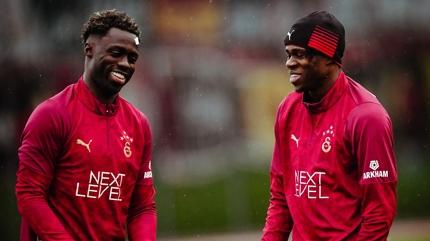 Galatasaray'da Ey�pspor ma��n�n haz�rl�klar� tamamland�