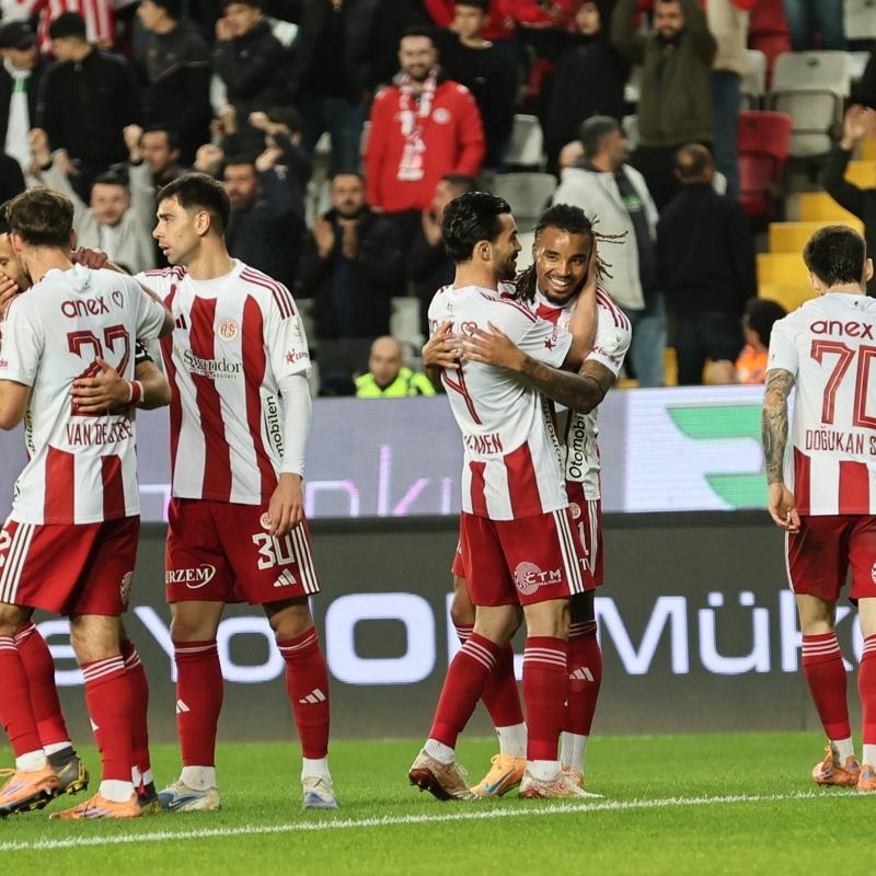 Antalyaspor'dan 3 goll� net galibiyet!