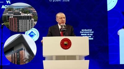 Ba�kan Erdo�an'dan, Bo�azi�i �niversitesi'ne �� m�jde: Yeni K�t�phane, laboratuvar ve konferans salonu