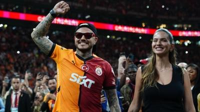 Galatasarayl� Icardi ve China Suarez'den ortak savunma! 'Bu meslek size b�y�k gelir'
