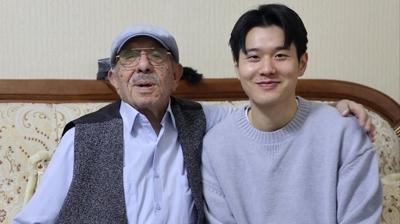 Jinho Jo, 96 ya��ndaki Kore gazisi ile bir araya geldi