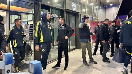 Fenerbah�e kafilesi, Trabzonspor ma�� �ncesi �ehre geldi