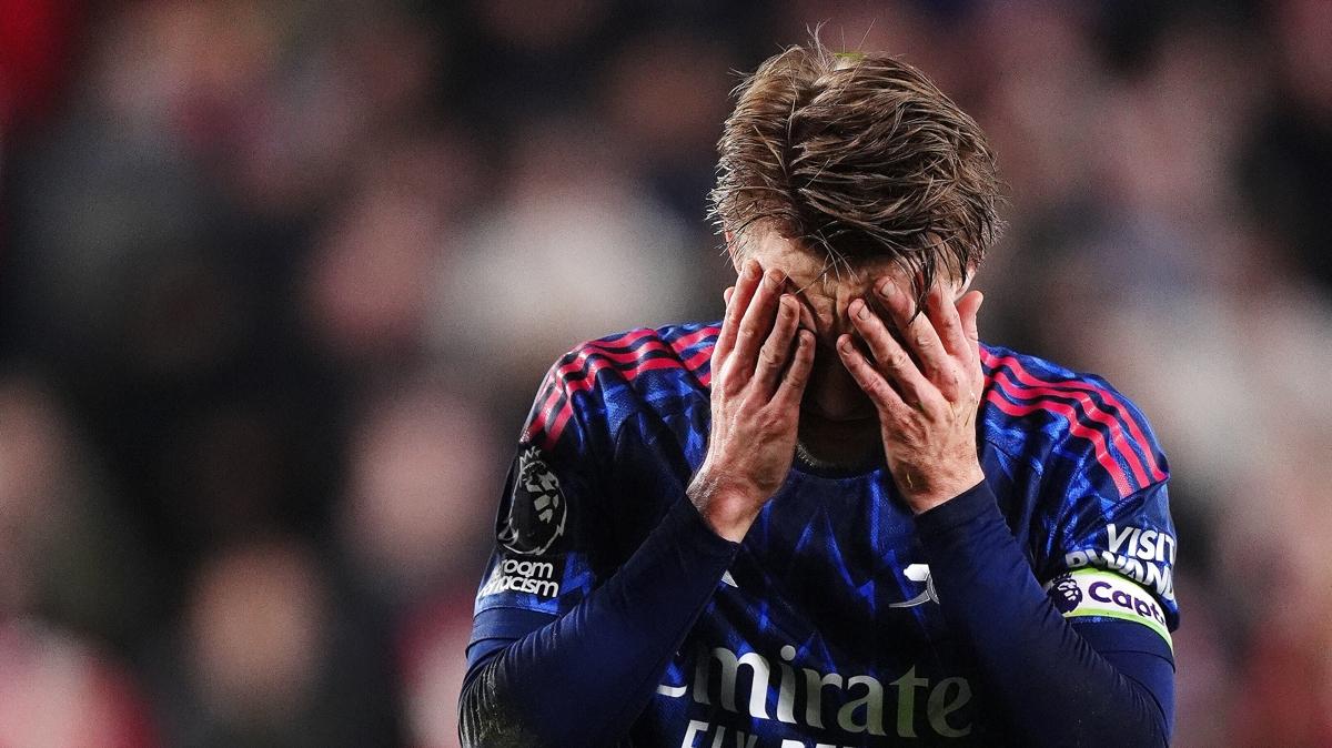 arsenal brentford premier lig foto�raflar� resimleri